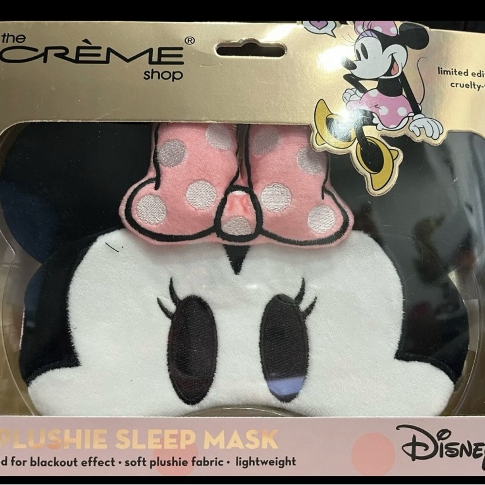 Disney Minnie Mouse Plushie Sleep Mask